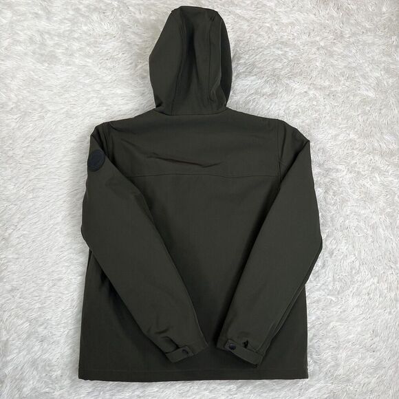 Levi's Olive Hooded Bomber Jacket - Picture 15 of 16